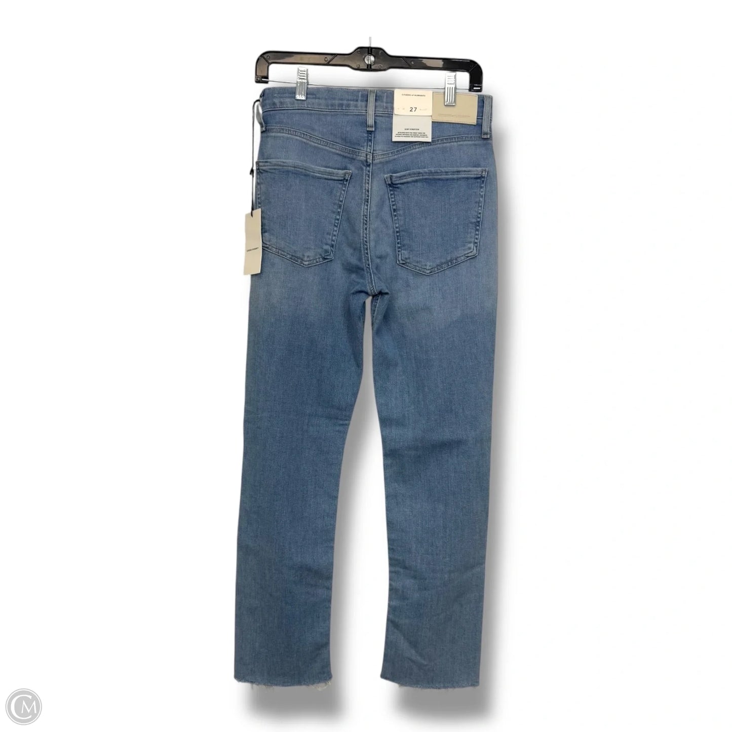 Jeans Straight By Citizens Of Humanity In Blue Denim, Size: 4