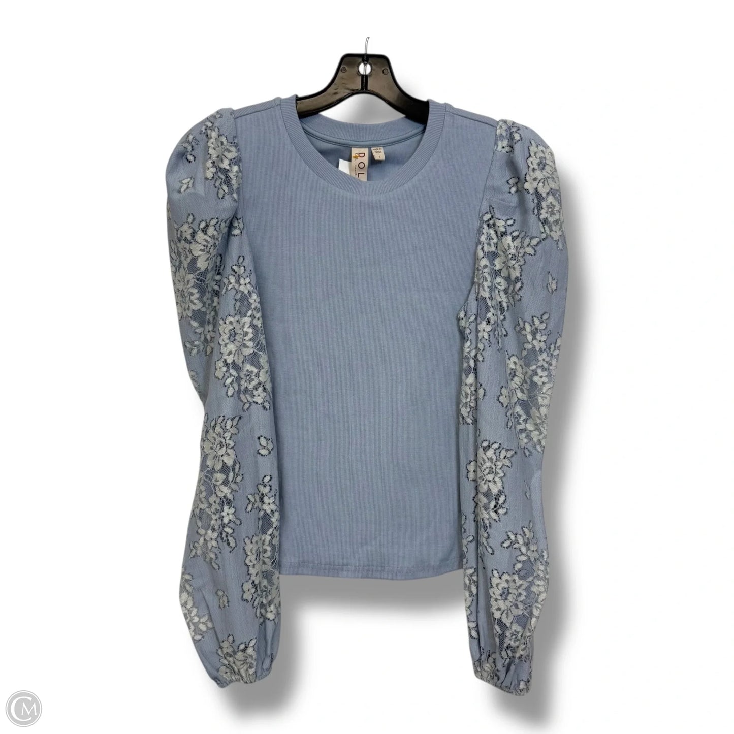 Top Long Sleeve By Dolan Left Coast In Blue, Size: S