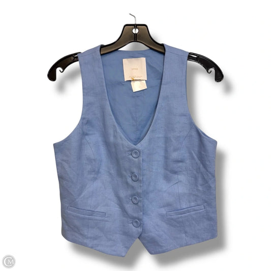 Vest Other By Mng In Blue, Size: Xs
