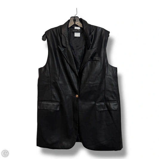 Vest Other By Rachel Roy In Black, Size: Xl