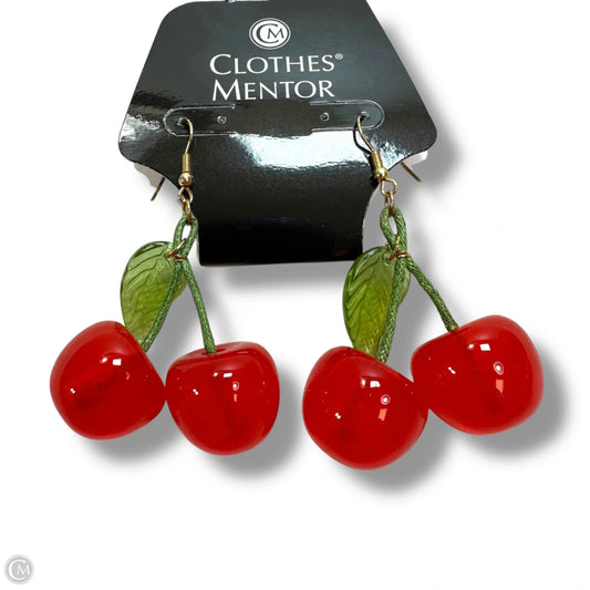 Cherry Earrings Dangle/drop By Clothes Mentor