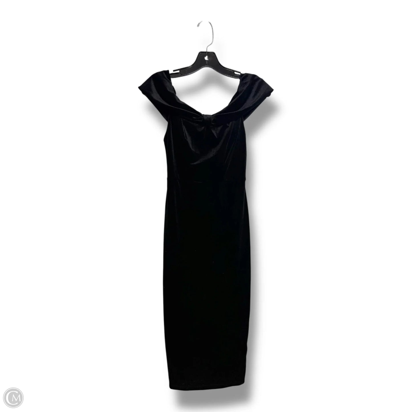 Dress Party Midi By Premier Amour In Black, Size: 2