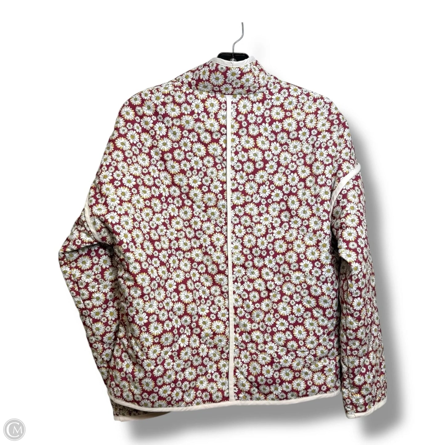 Jacket Puffer & Quilted By Cmf In Floral Print, Size: S