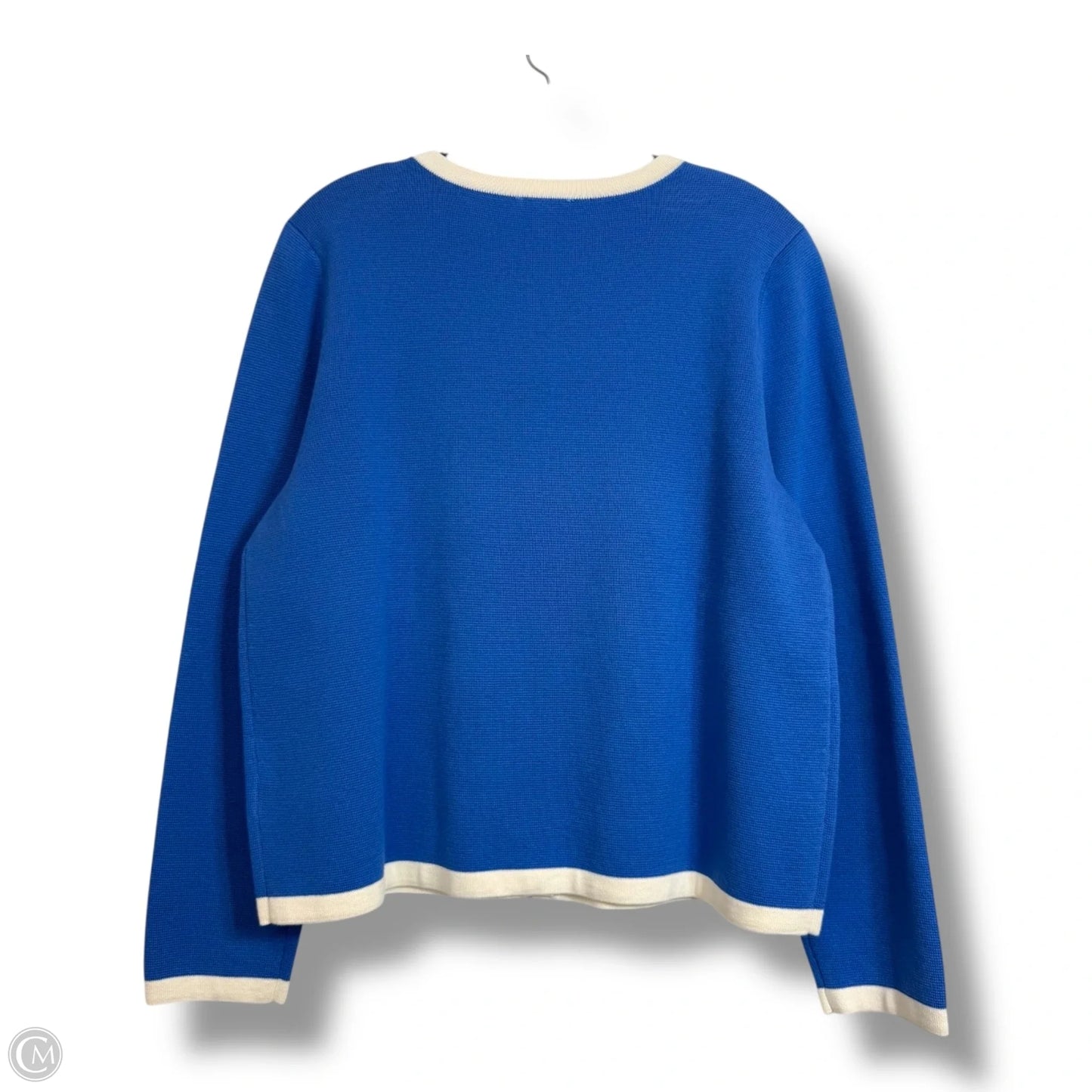 Cardigan By Talbots In Blue, Size: Lp