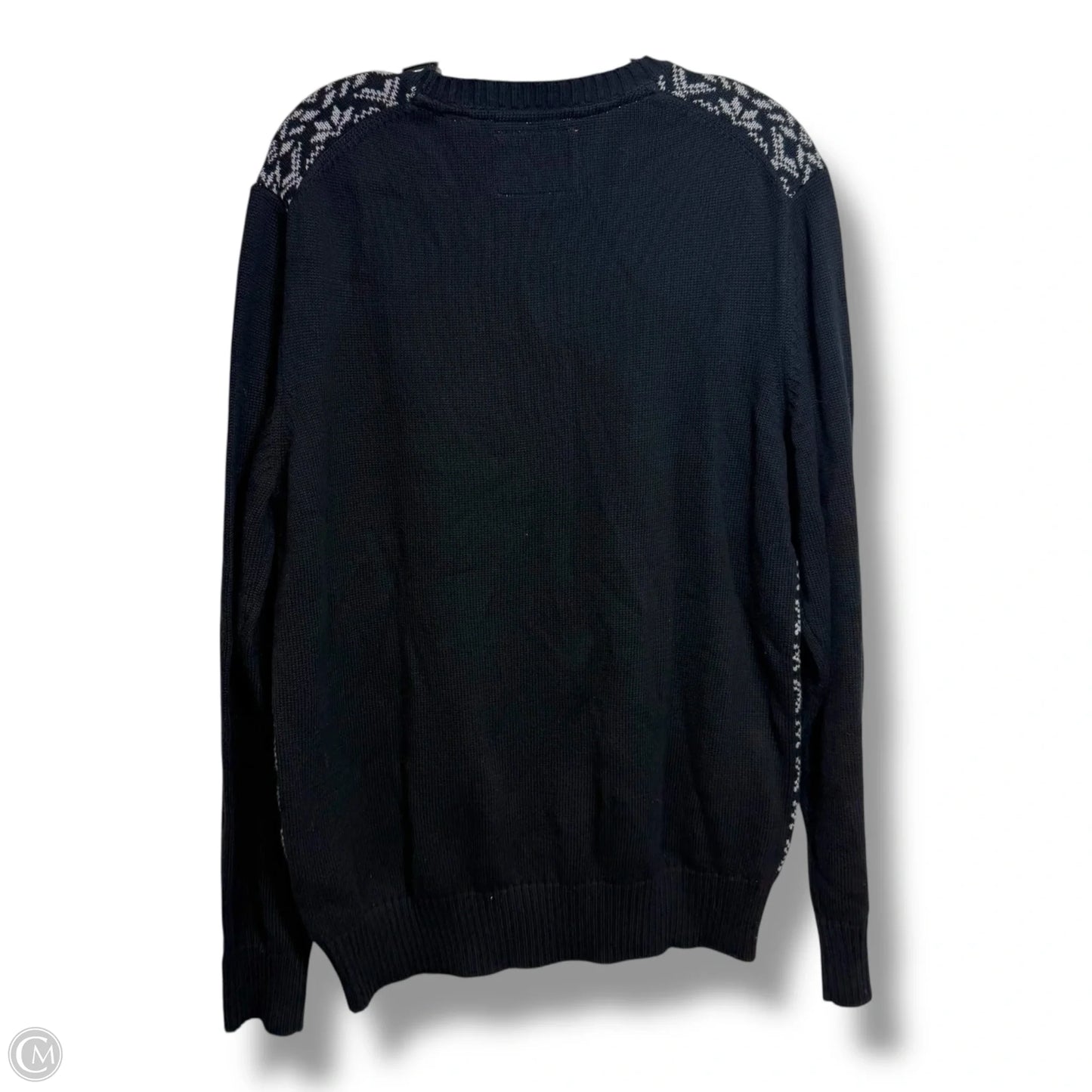 Sweater By Weatherproof In Black, Size: L