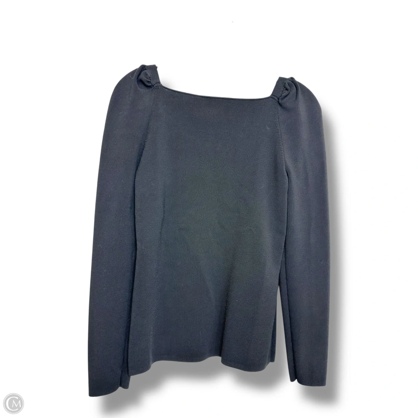 Top Long Sleeve By Inc In Black, Size: M