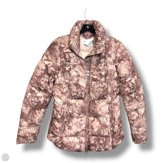 Jacket Puffer & Quilted By Athleta In Floral Print, Size: S