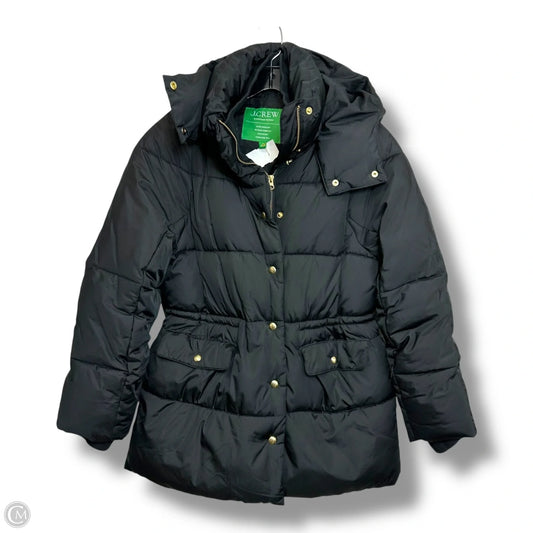 Signature Puffer Coat By J. Crew In Black, Size: S