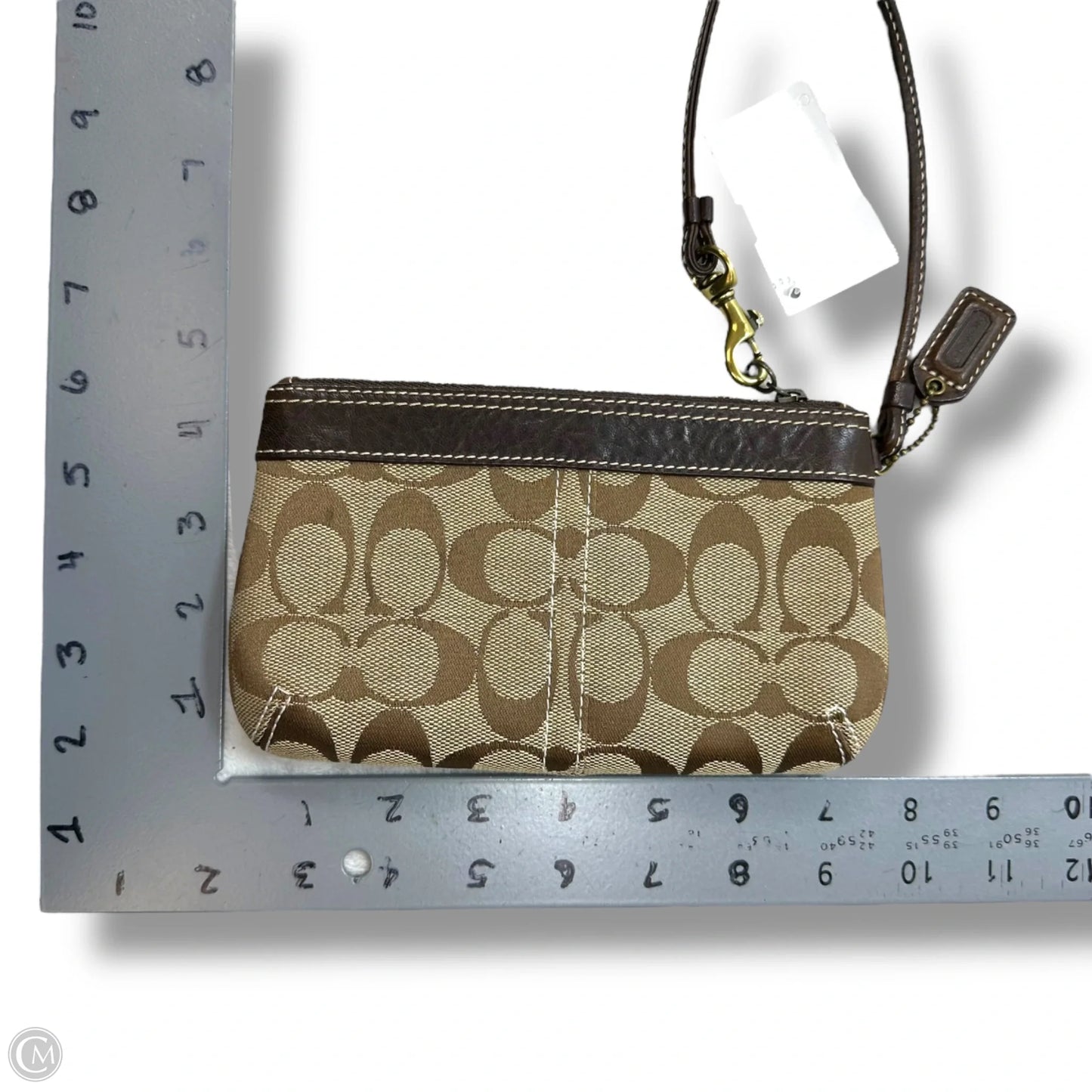 Wristlet Designer By Coach, Size: Small