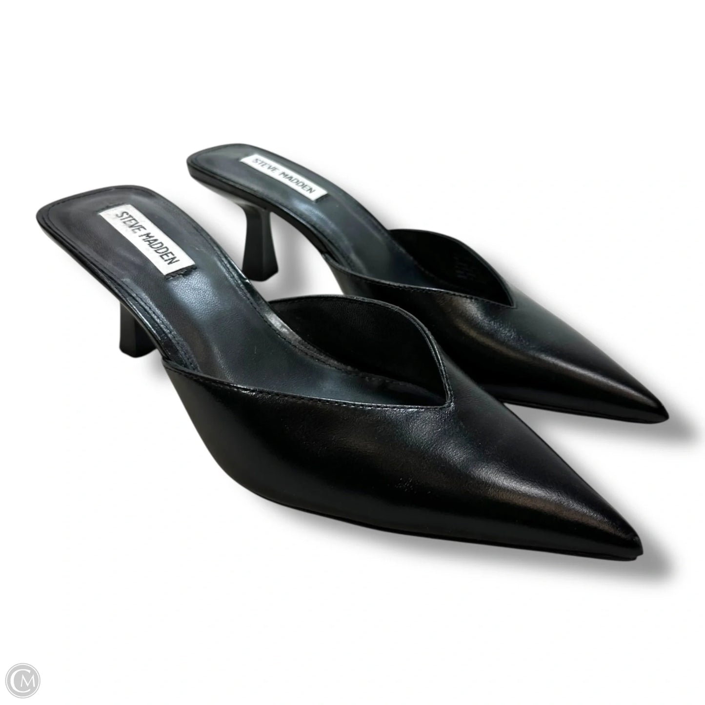 Shoes Heels Kitten By Steve Madden In Black, Size: 9