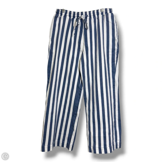 Pants Wide Leg By Bibi In Striped Pattern, Size: Xl