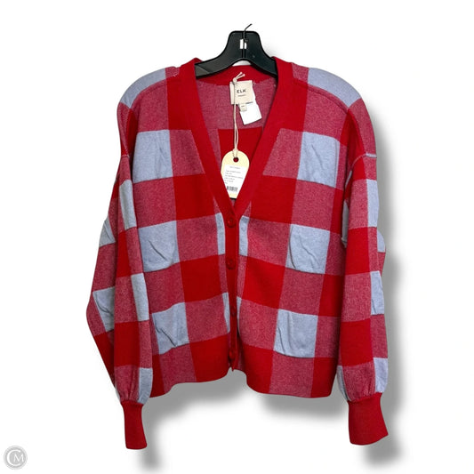 Cardigan By Clothes Mentor In Red, Size: S