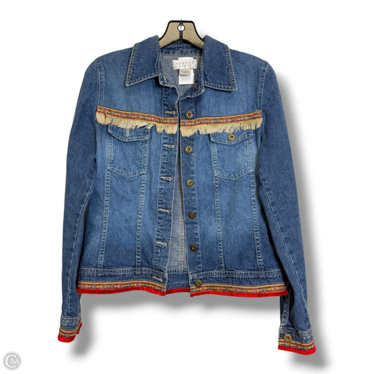 Jacket Denim By Cmf In Blue Denim, Size: 6