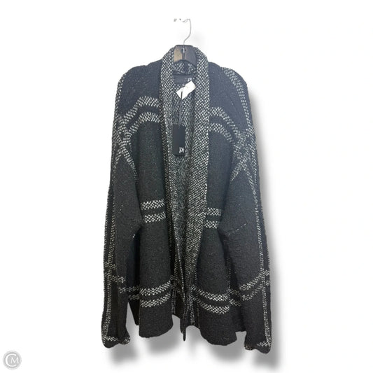 Cardigan By Clothes Mentor In Black, Size: L