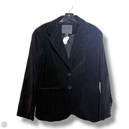 Blazer By Clothes Mentor In Black, Size: Xl