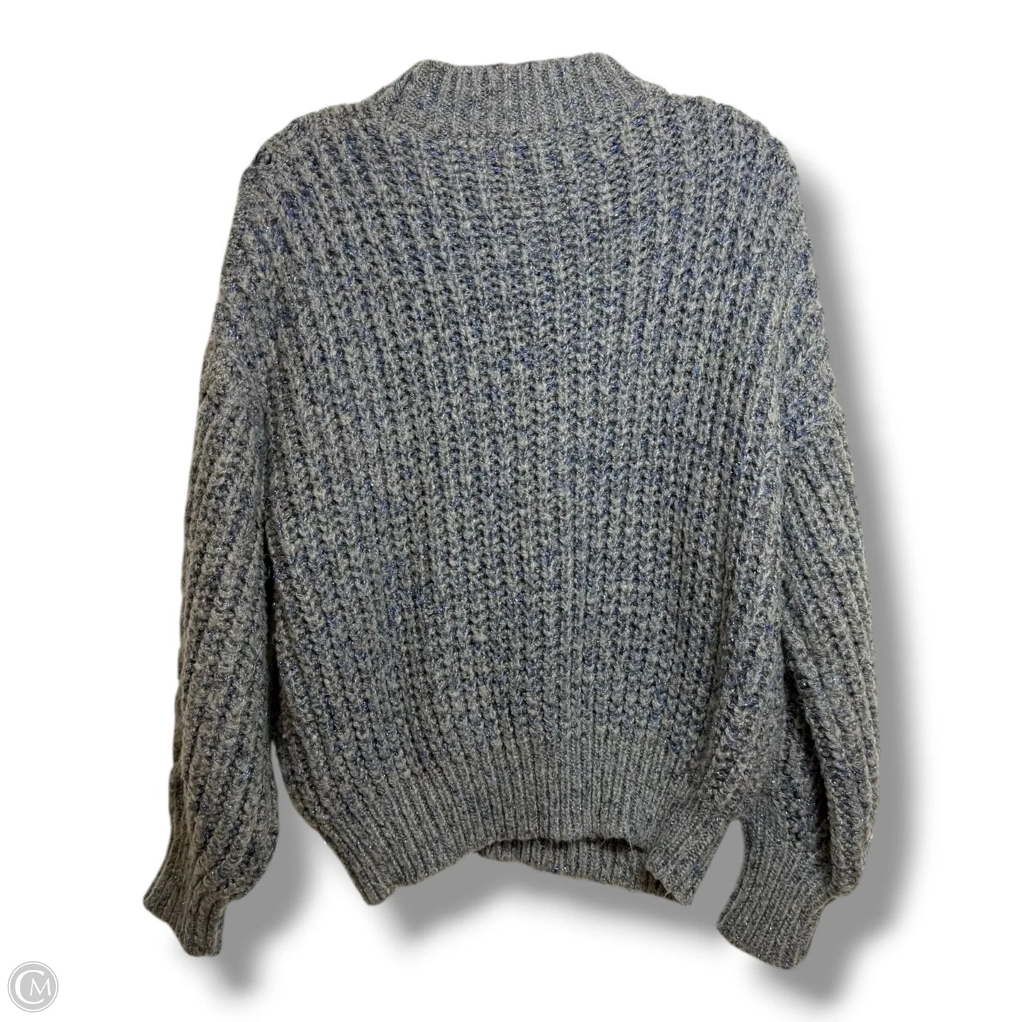 Sweater By Clothes Mentor In Grey, Size: S
