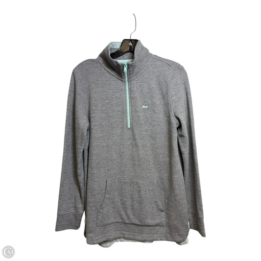 Top Long Sleeve By Vineyard Vines In Grey, Size: S
