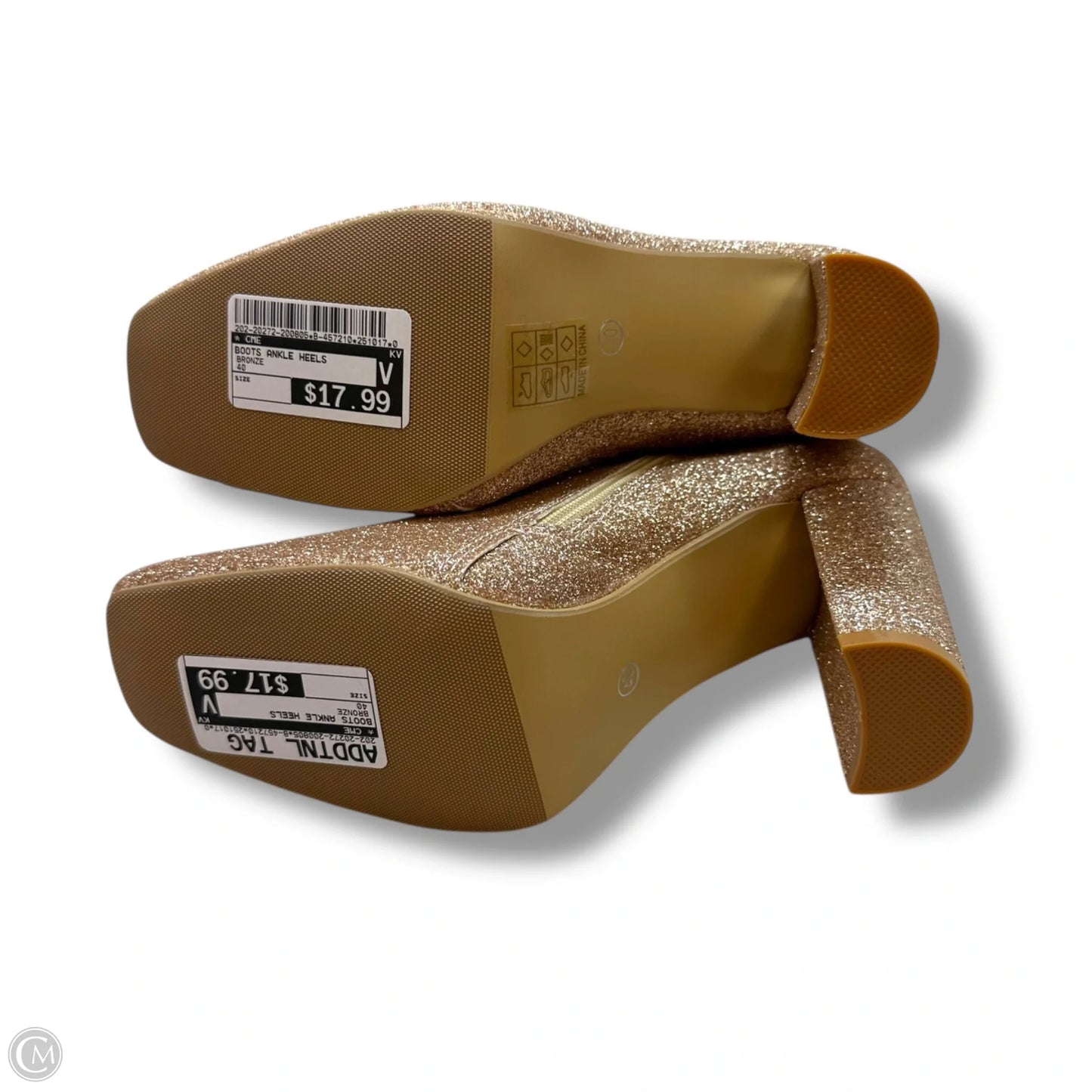 Boots Ankle Heels By Cme In Bronze