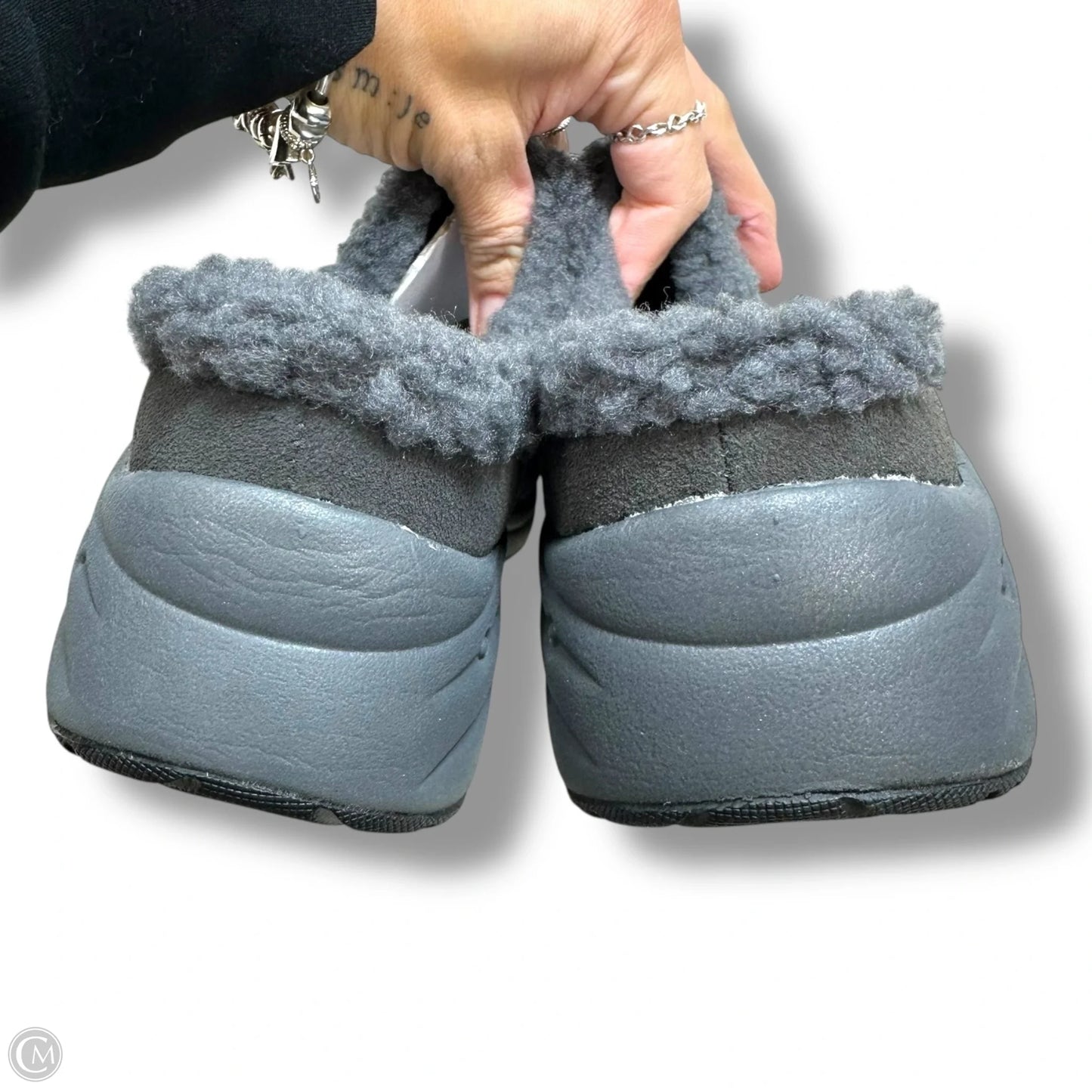 Shoes Flats By Easy Spirit In Grey, Size: 10