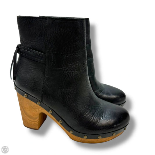 Boots Ankle Heels By Kork Ease In Black, Size: 6.5