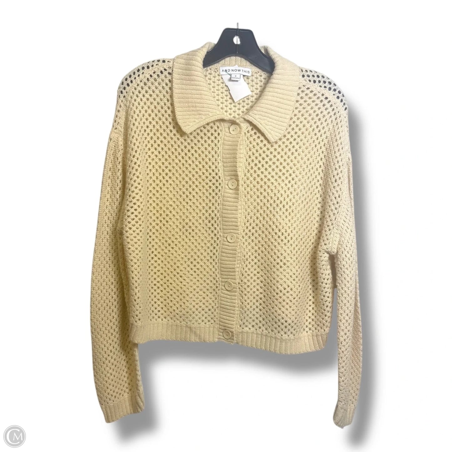 Cardigan By And Now This In Ivory, Size: M