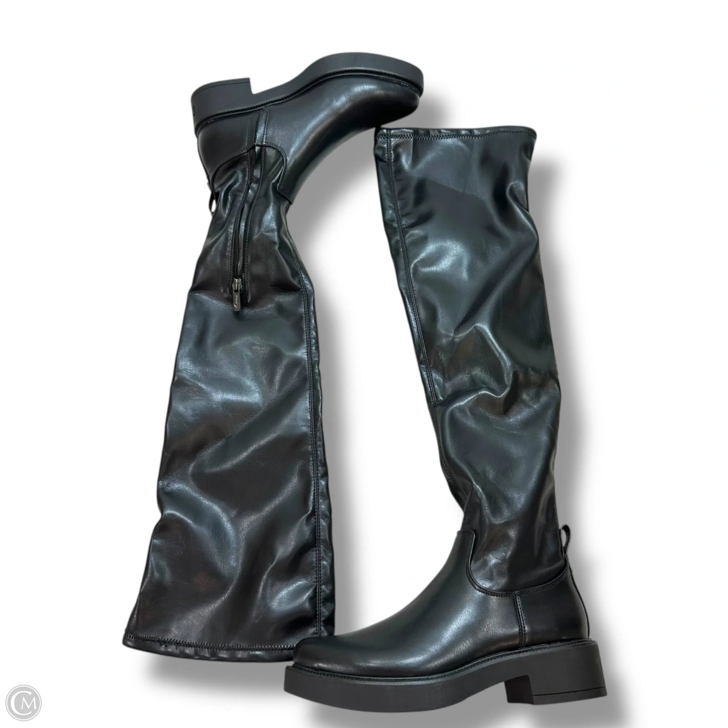 Boots Over-the-knee Flats By Circus By Sam Edelman In Black, Size: 6