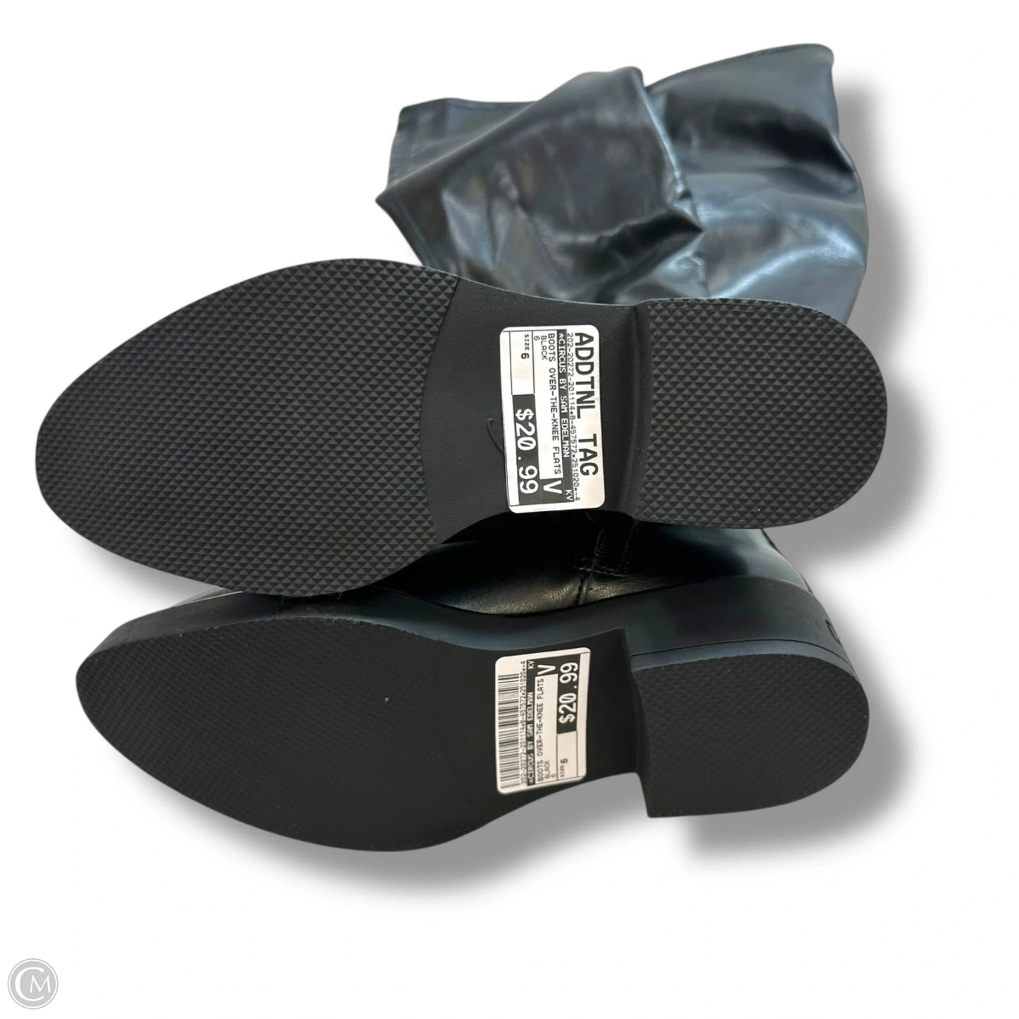 Boots Over-the-knee Flats By Circus By Sam Edelman In Black, Size: 6