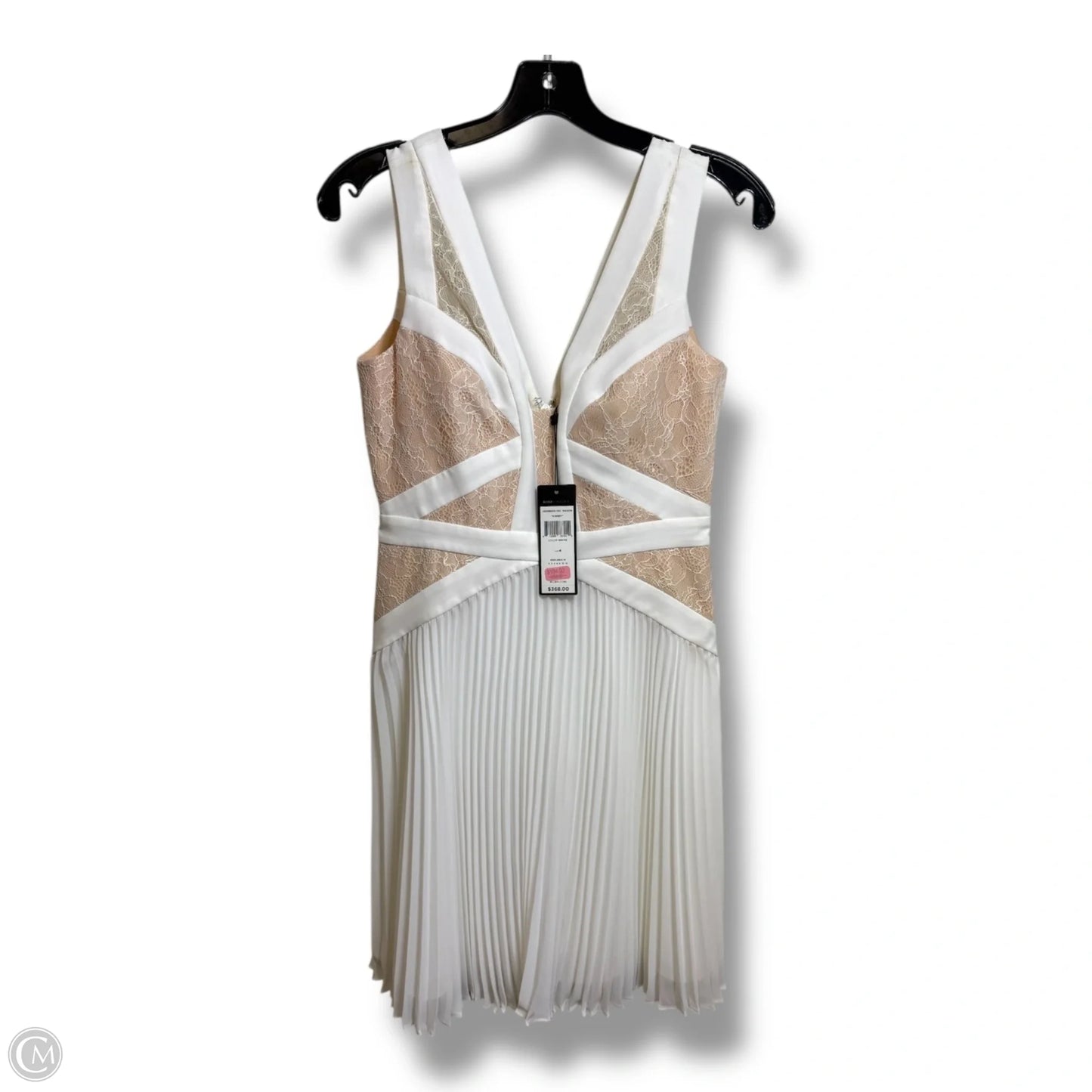 Dress Party Short By Bcbgmaxazria In White, Size: 4