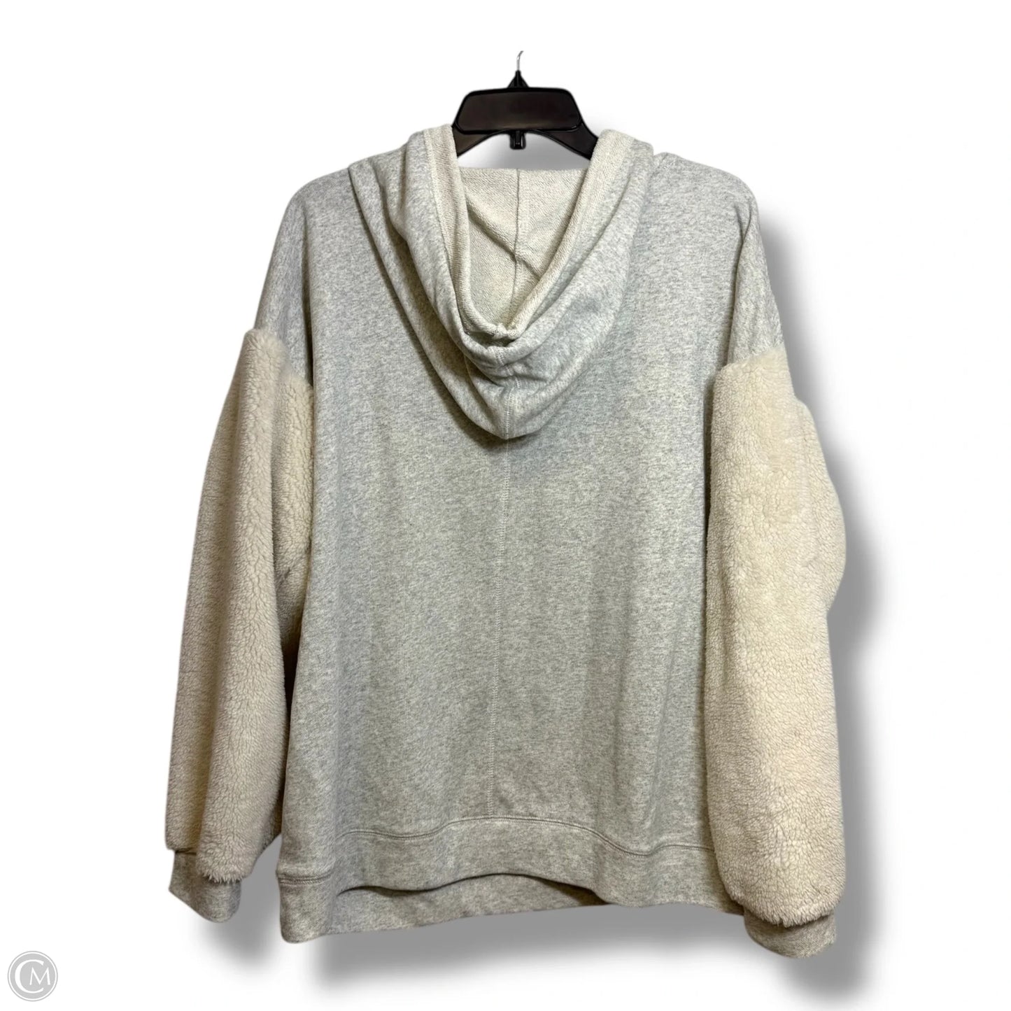 Sweatshirt Hoodie By Gigio In Grey, Size: M