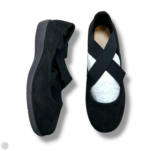 Shoes Flats By Comfortview In Black, Size: 11