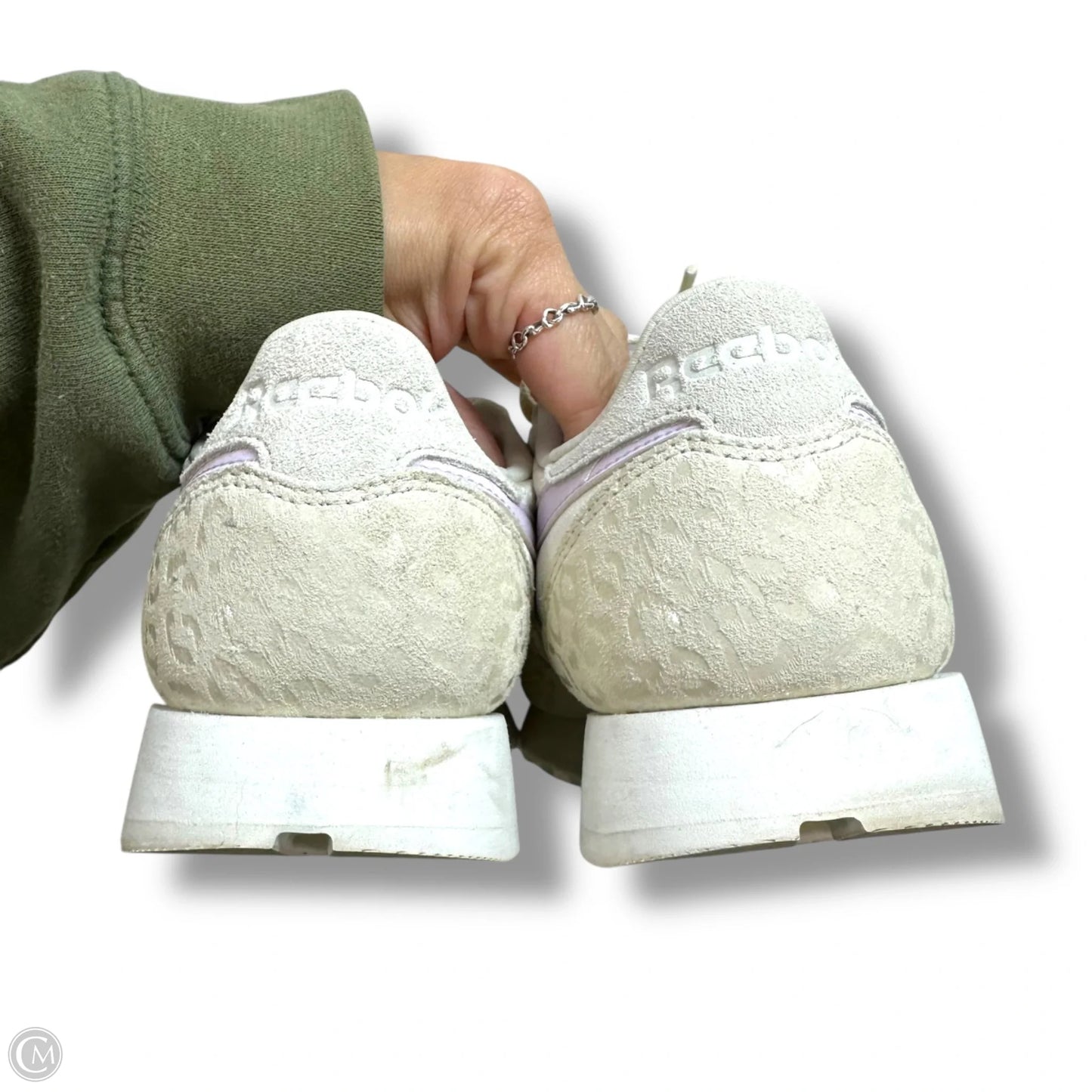 Shoes Athletic By Reebok In Ivory, Size: 8.5