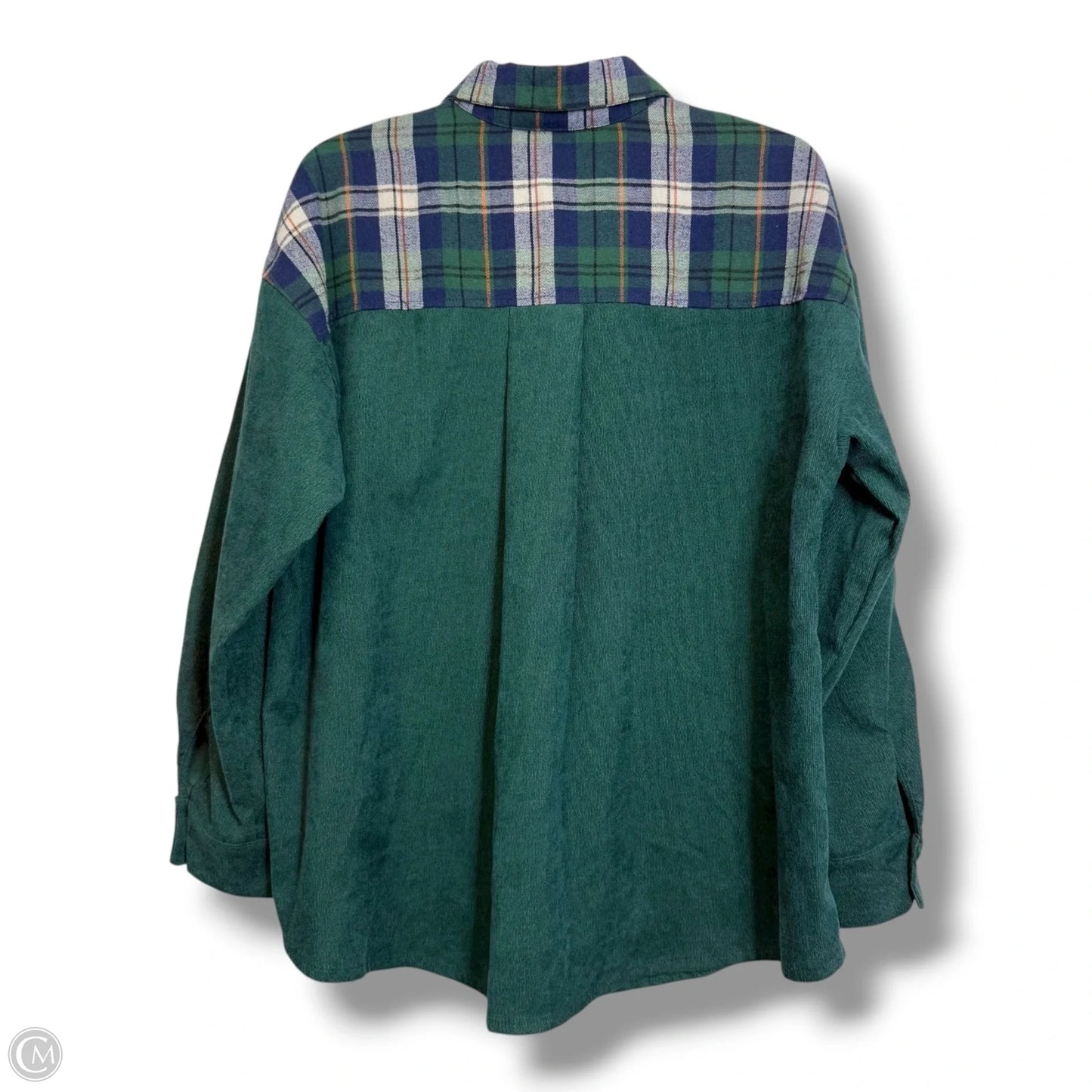 Top Long Sleeve By Clothes Mentor In Green, Size: S