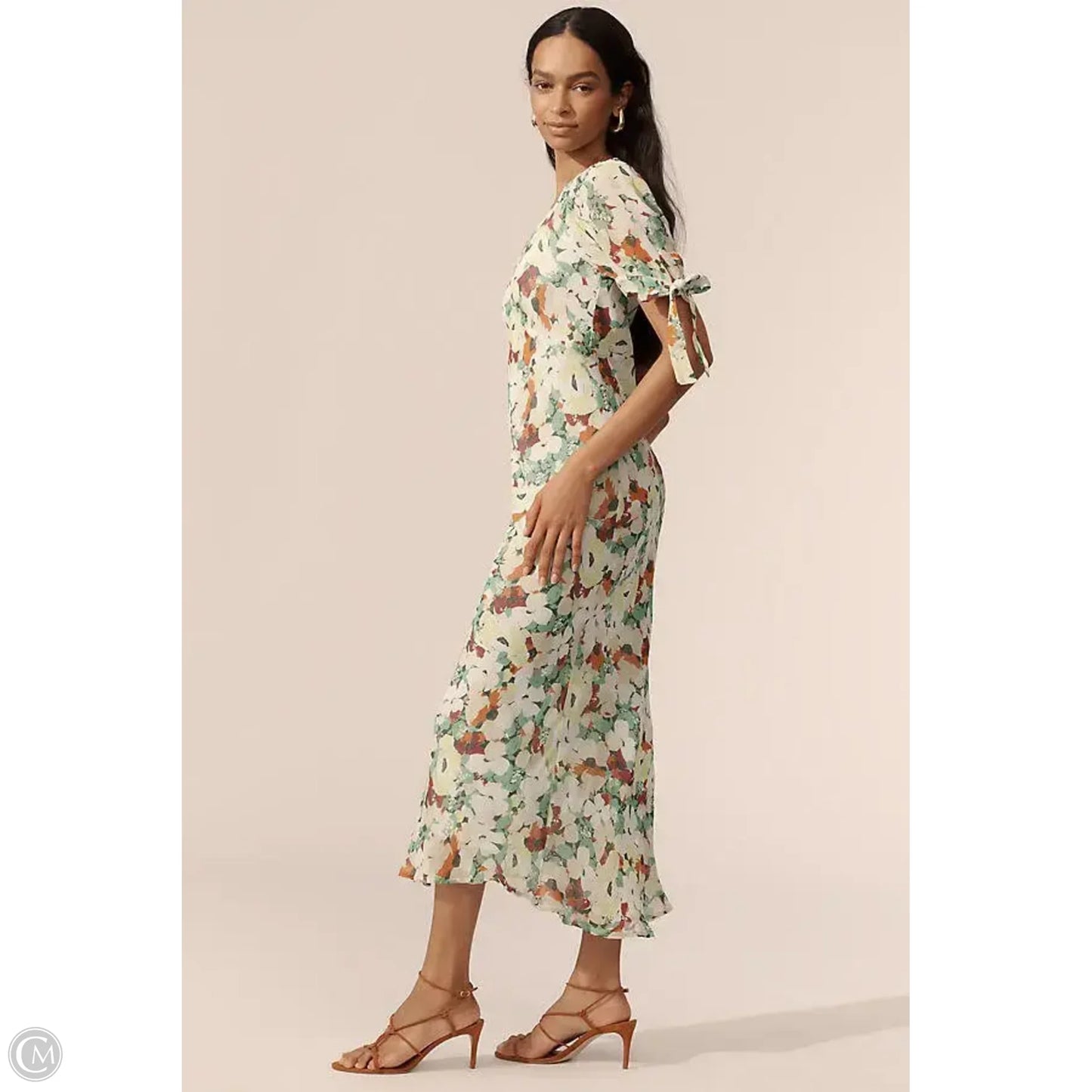 Dress Casual Maxi By Anthropologie In Green, Size: M