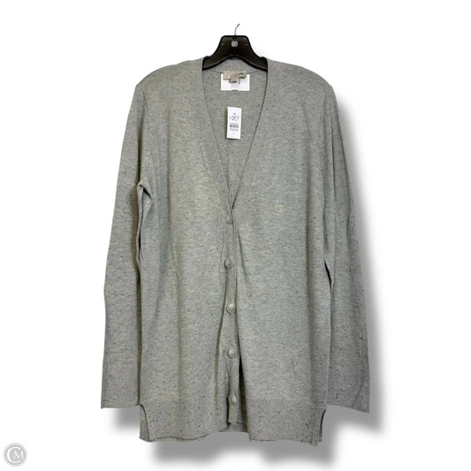 Cardigan By Loft In Grey, Size: L