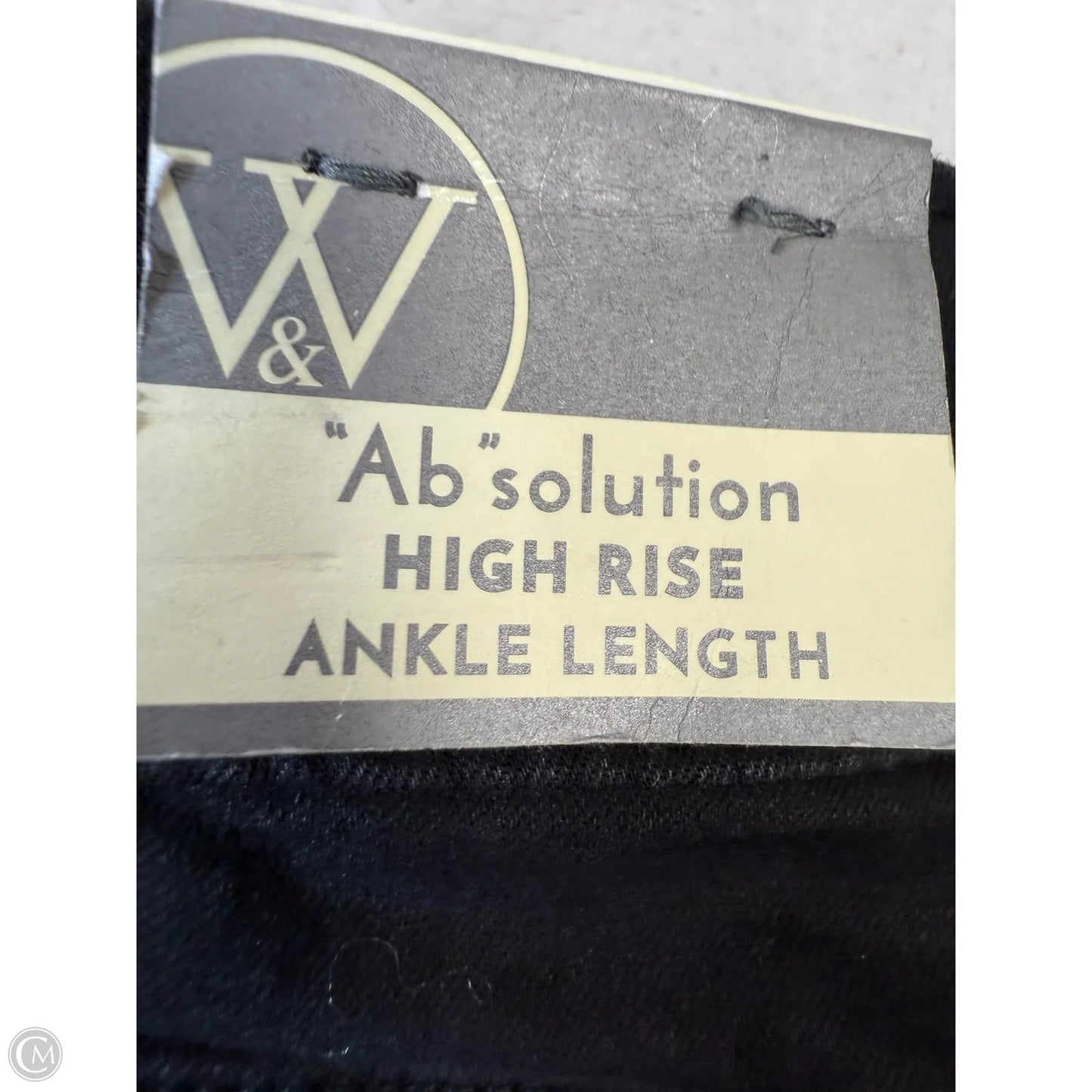 Jeans Skinny By Wit & Wisdom In Black, Size: 4p