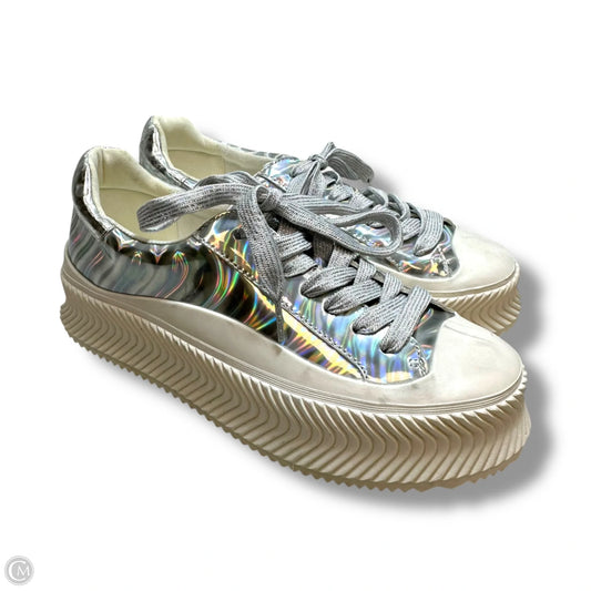 Shoes Sneakers By Circus By Sam Edelman In Silver, Size: 9