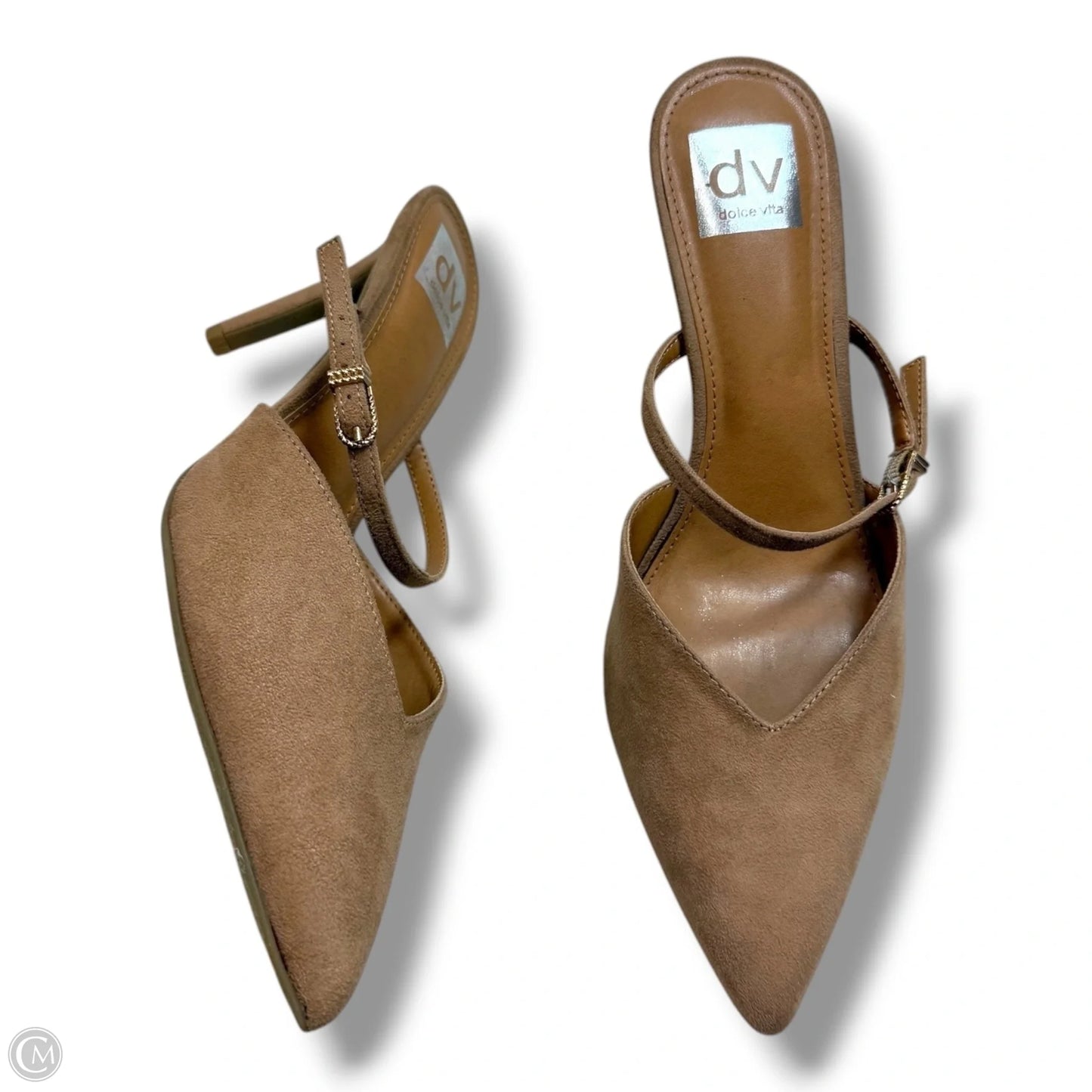 Shoes Heels Stiletto By Dv In Tan, Size: 8.5