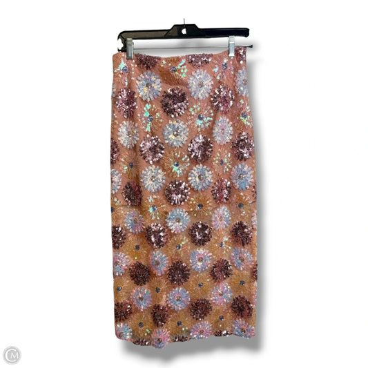 Skirt Midi By Asos In Pink, Size: 6