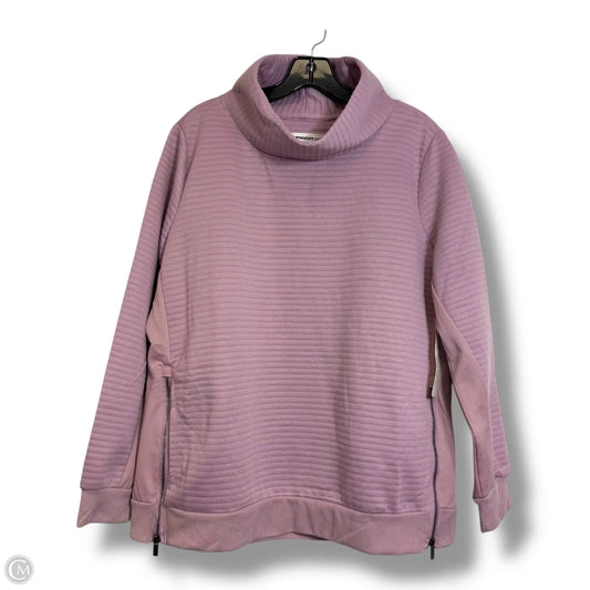 Sweatshirt Collar By The Sweatshirt Project In Purple, Size: L