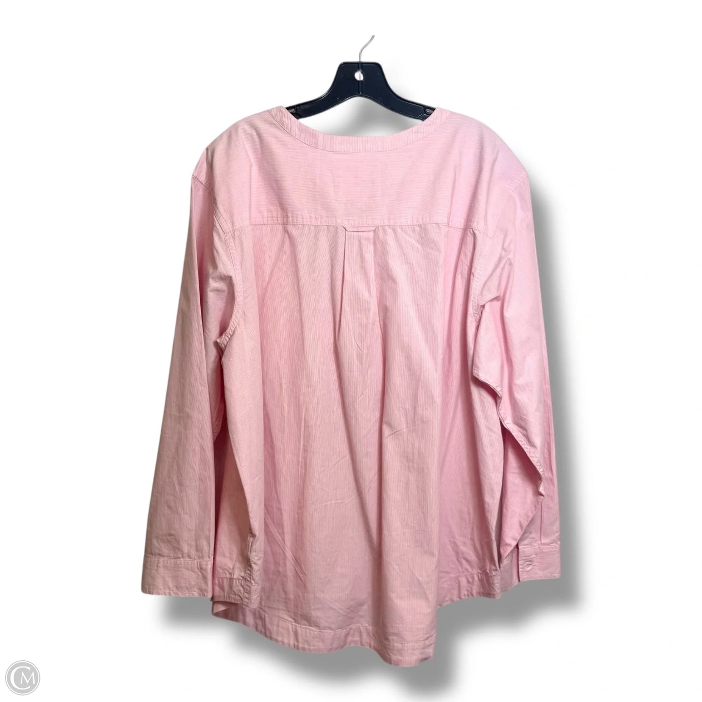 Top Long Sleeve By Lucky Brand In Pink, Size: Xl