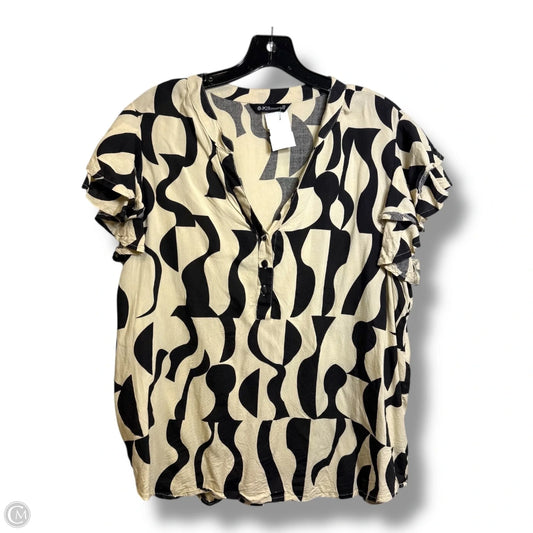 Top Sleeveless By Clothes Mentor In Black, Size: M