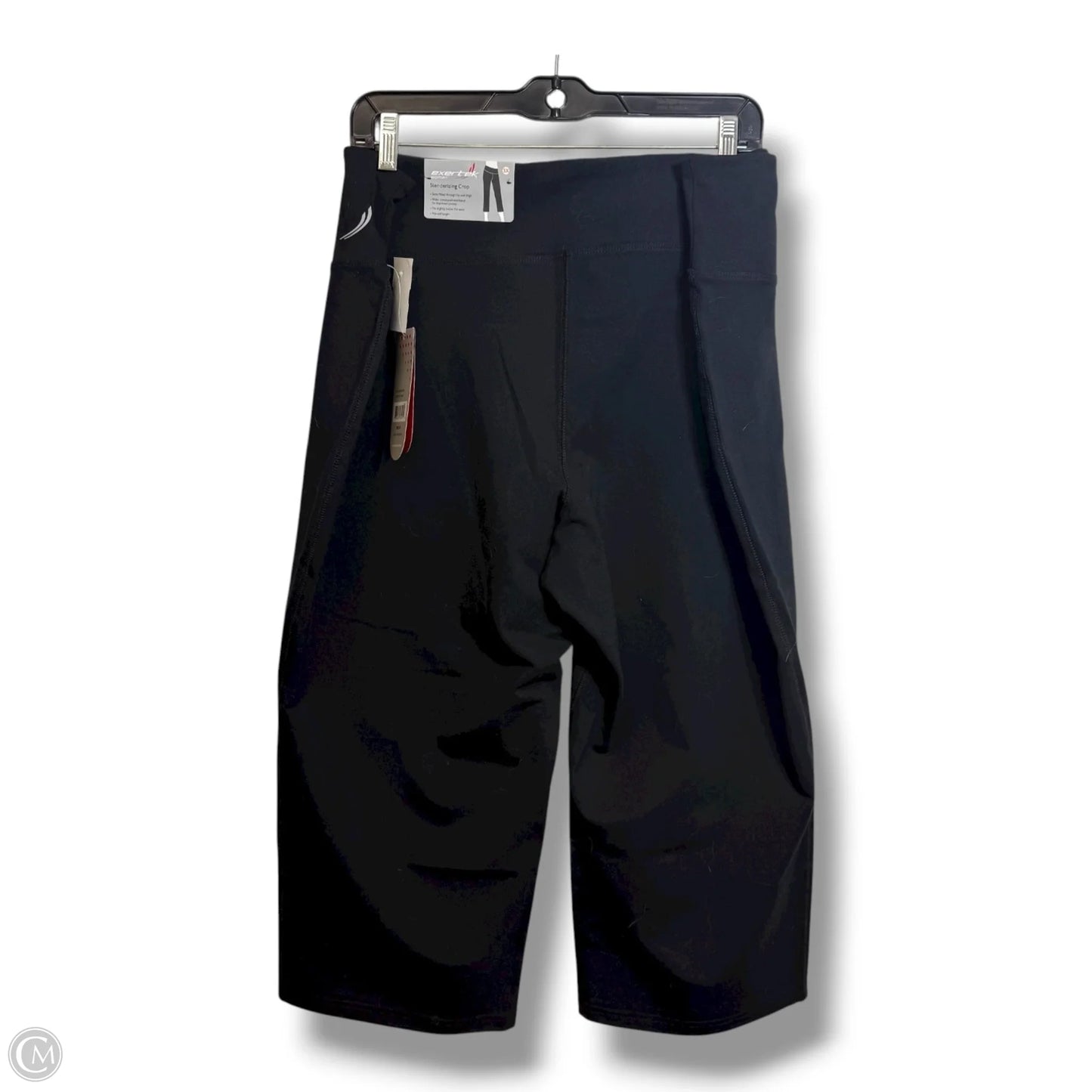 Athletic Capris By Exertek In Black, Size: 3x