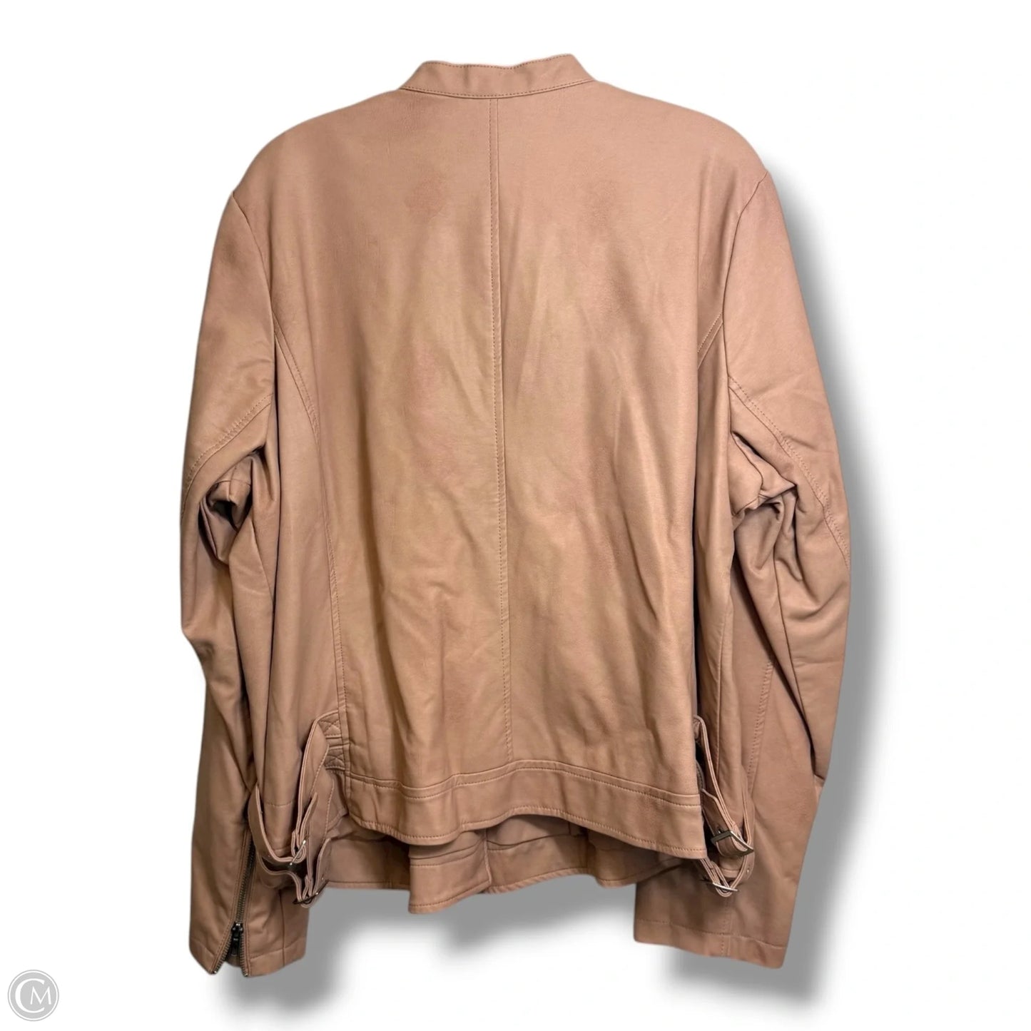 Jacket Moto By Lane Bryant In Mauve, Size: 2x