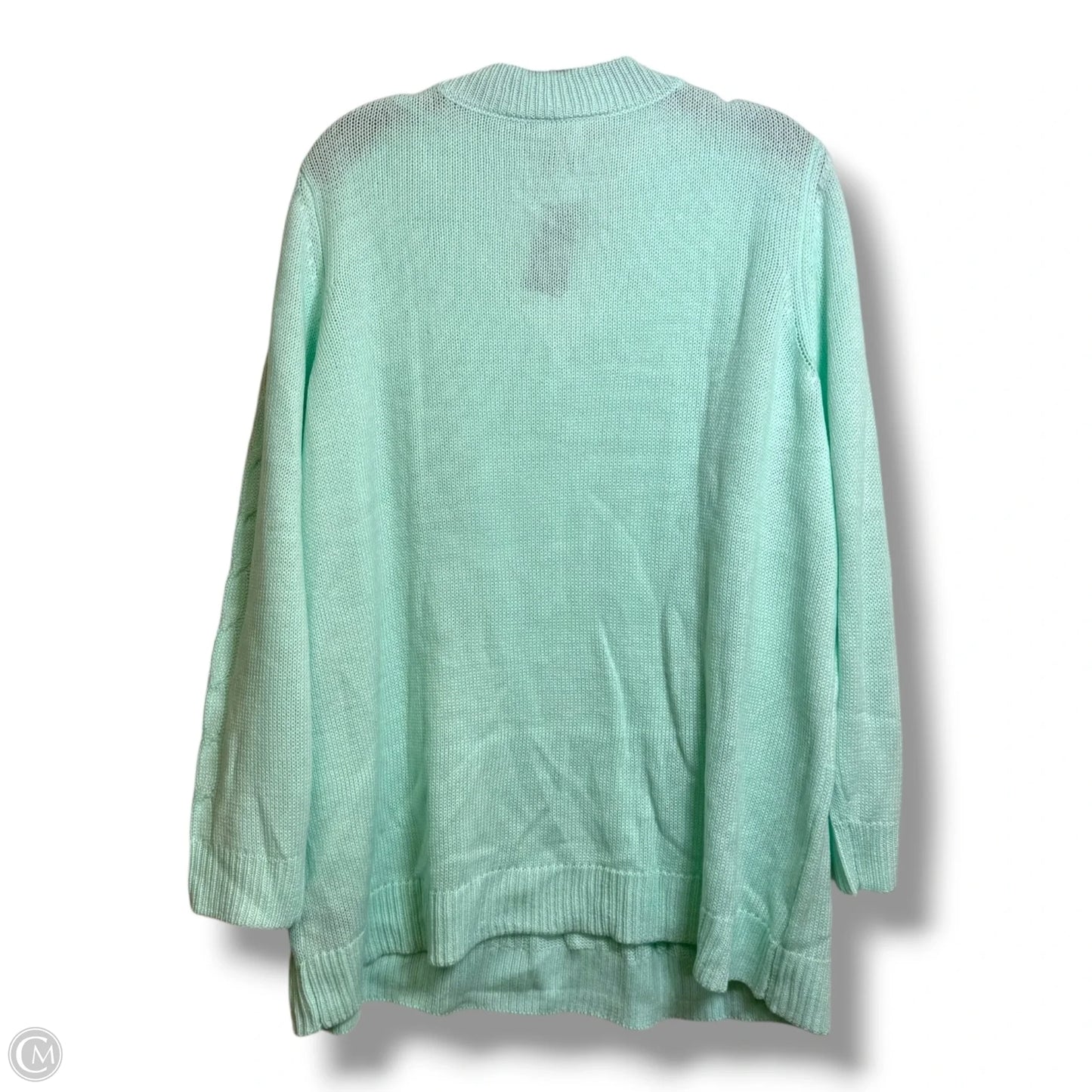 Sweater By Lane Bryant In Aqua, Size: 1x