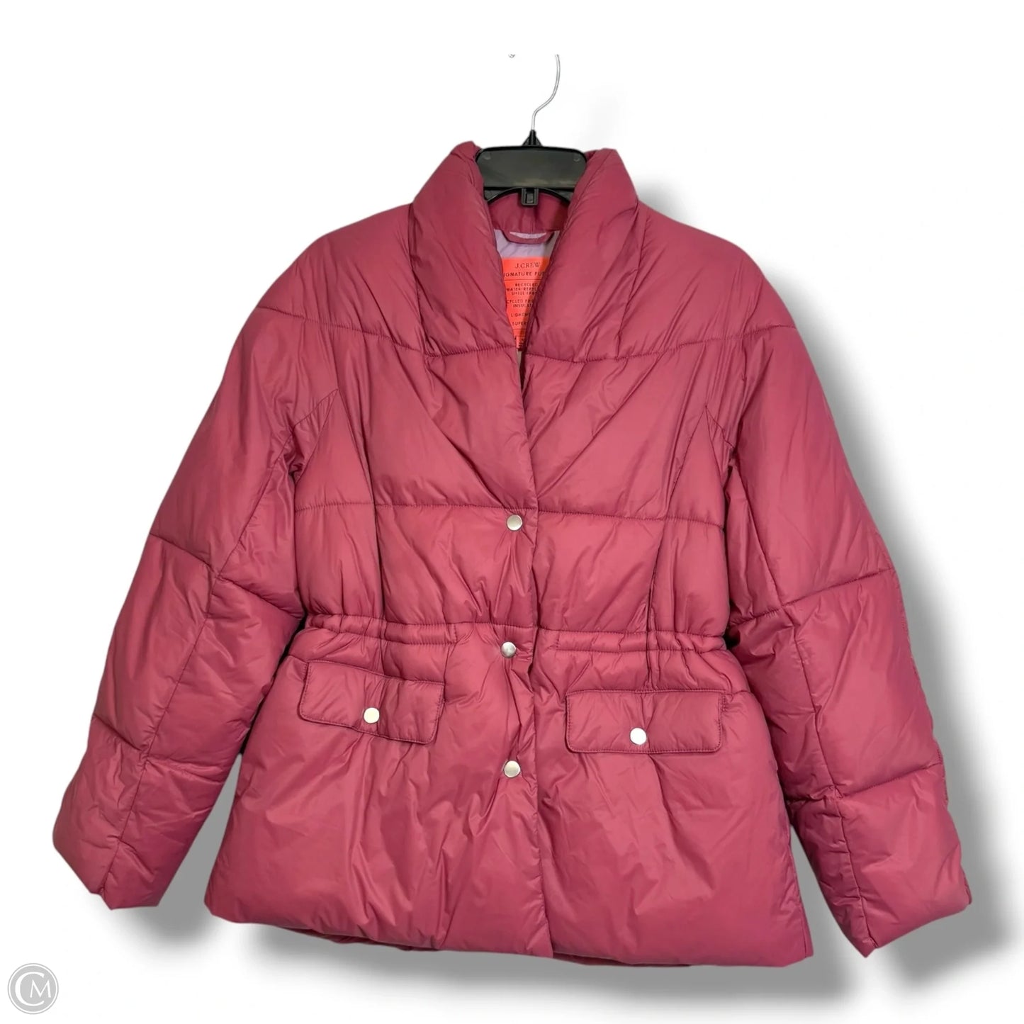 Jacket Puffer & Quilted By J. Crew In Mauve, Size: Xs