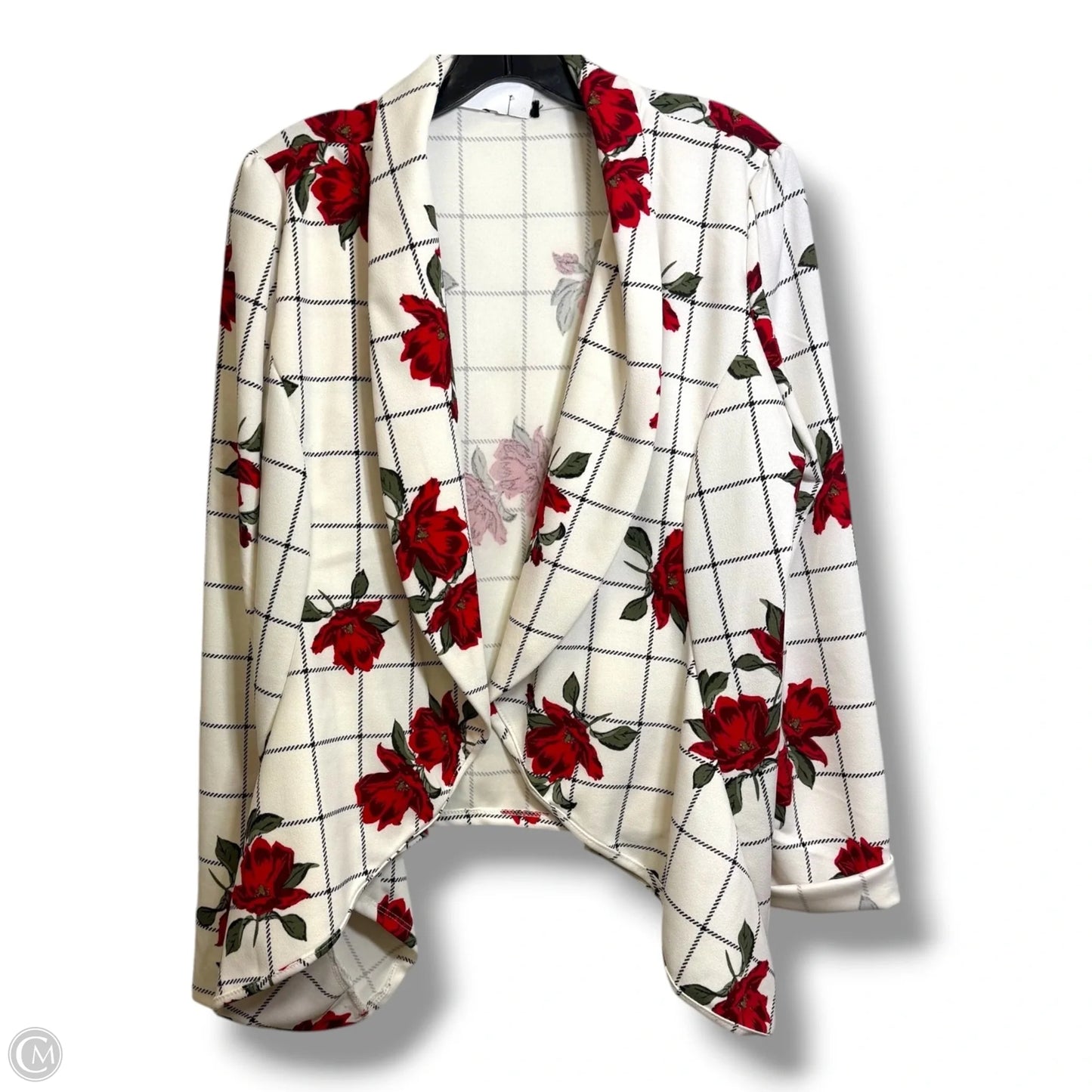 Blazer By Heimish Usa In Floral Print, Size: Xl