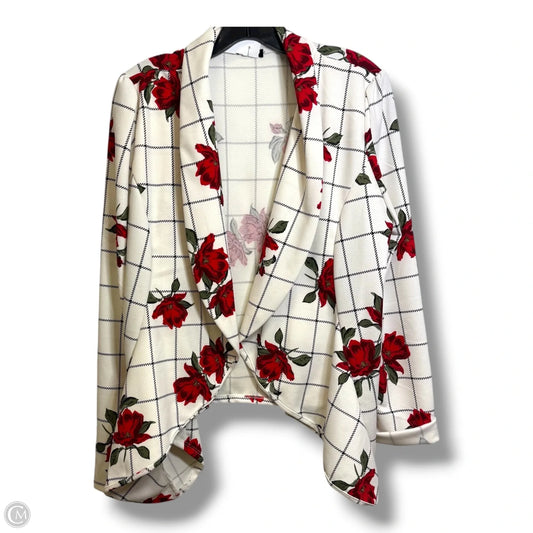 Blazer By Heimish Usa In Floral Print, Size: Xl