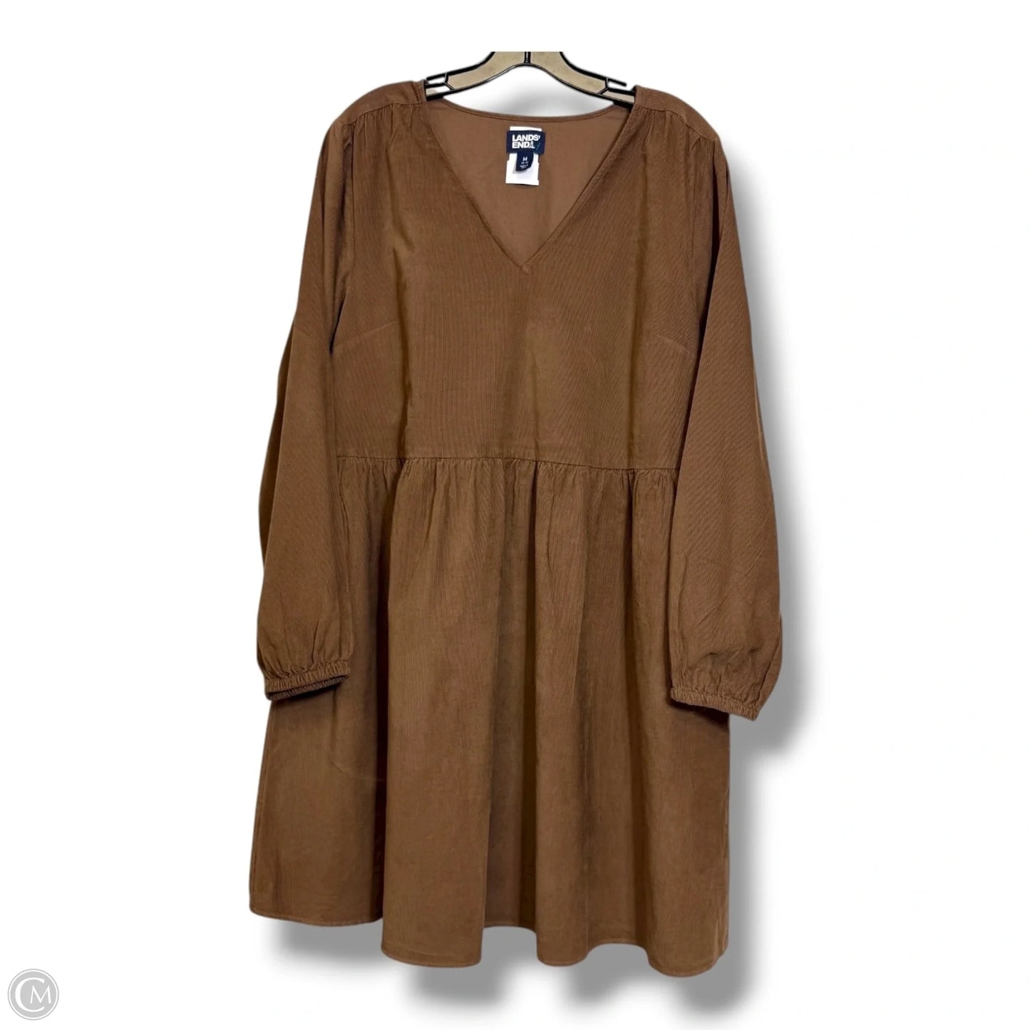 Dress Casual Short By Lands End In Brown, Size: M