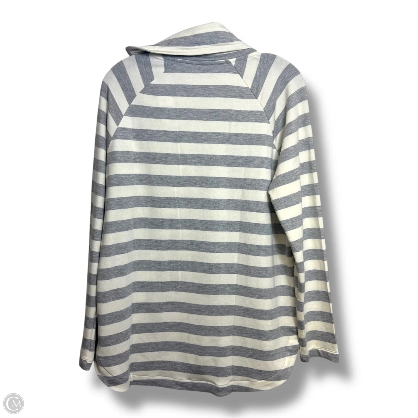 Top Long Sleeve By Lou And Grey In Striped Pattern, Size: Xs