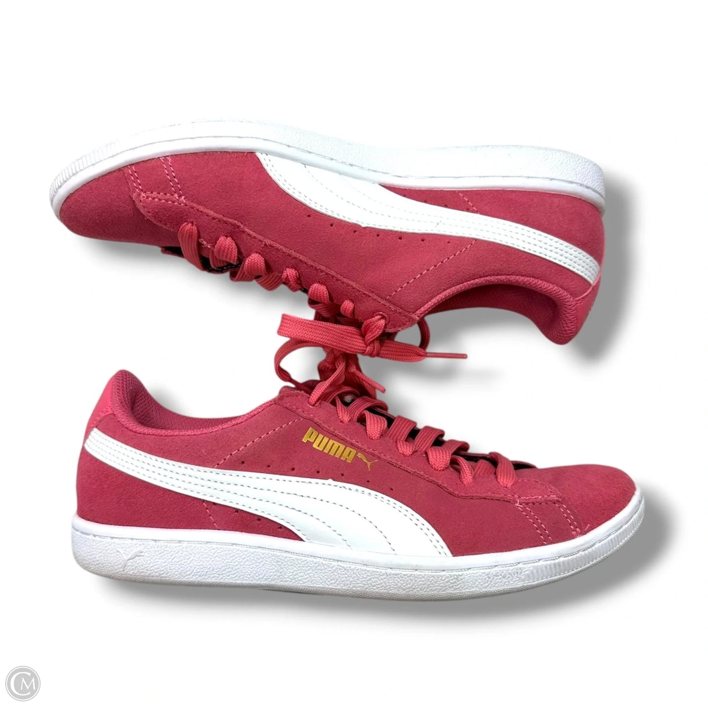 Shoes Sneakers By Puma In Coral, Size: 8